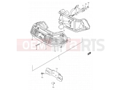 SUZUKI FB100 Y (2000) 28 - REAR COMBINATION LAMP (E24)