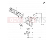 SUZUKI FB100 Y (2000) 42 - LEFT HANDLE LEVER