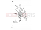 SUZUKI FB50 M (1991) 1 - CYLINDER HEAD