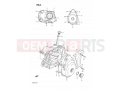 SUZUKI FB50 M (1991) 4 - CRANKCASE COVER
