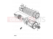 SUZUKI FR80 M (1991) 9 - CLUTCH