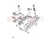 SUZUKI FR80 N (1992) 45 - REAR SWINGING ARM