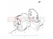 SUZUKI FZ50 P (1993) 29 - REAR COMBINATION LAMP (E26)
