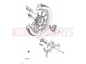 SUZUKI GP100 / GP100E D (1983) 48 - FRONT WHEEL (GP100UX/UD/UL)