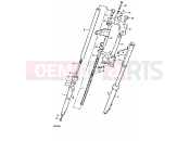 SUZUKI GP125 C (1978) 74 - FRONT FORK (GP125C, GP125N)