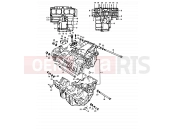SUZUKI GS1000 T (1996) 4 - CRANKCASE