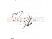 SUZUKI GS1000G T (1996) 58 - FRAME COVER (MODEL T, MODEL X : E22, E25)