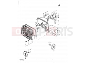 SUZUKI GS1000G X (1999) 44 - REAR COMBINATION LAMP (E18, E26, E39)