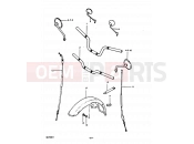 SUZUKI GS450 T (1996) 57 - HANDLEBAR - FRONT FENDER