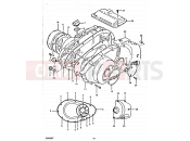SUZUKI GS450E T (1996) 5 - CRANKCASE COVER