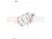 SUZUKI GS450L T (1996) 27 - HEADLAMP (E24)