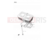 3 - CYLINDER HEAD - Suzuki GS450L X (1999)