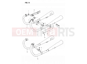 15 - MUFFLER - Suzuki GS450L X (1999)