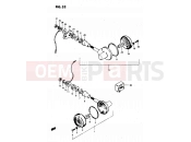 32 - TURN SIGNAL LAMP (E34) - Suzuki GS450L X (1999)