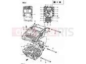 5 - CRANKCASE (MODEL Z) - Suzuki GS450L D (1983)
