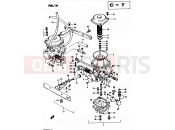 16 - CARBURETOR (MODEL Z) - Suzuki GS450L D (1983)