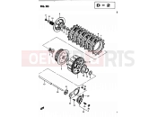 20 - CLUTCH - Suzuki GS450L D (1983)