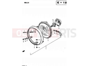 31 - HEADLAMP (E15, E21, E25, E34, E39) - Suzuki GS450L D (1983)