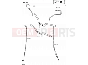 70 - HANDLEBAR (MODEL Z) - Suzuki GS450L D (1983)