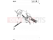 74 - LEFT HANDLE SWITCH (MODEL Z) - Suzuki GS450L D (1983)
