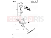 75 - LEFT HANDLE SWITCH (MODEL D) - Suzuki GS450L D (1983)