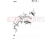 84 - REAR FENDER - Suzuki GS450L D (1983)