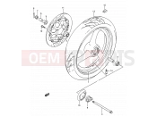 SUZUKI GS500E M (1991) (E28) 44 - FRONT WHEEL
