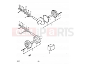 SUZUKI GS550 T (1996) 28 - TURN SIGNAL LAMP (E15, E21, E25)