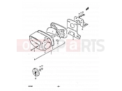 SUZUKI GS550 T (1996) 35 - REAR COMBINATION LAMP (E22)