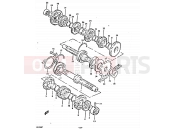 SUZUKI GS550D T (1996) 15 - TRANSMISSION