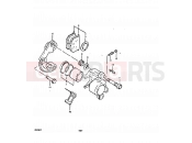 SUZUKI GS550D T (1996) 58 - FRONT CALIPERS (ET ALL SPEC. AND DT) (DOUBLE DISK)