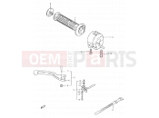 52 - RIGHT HANDLE SWITCH - Suzuki GS550L T (1996)