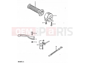 SUZUKI GS650GT X (1999) 64 - RIGHT HANDLE SWITCH