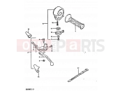 SUZUKI GS650GT X (1999) 68 - LEFT HANDLE SWITCH (MODEL Z)