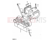 14 - AIR CLEANER - Suzuki GS650GT Z (1982)
