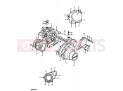 SUZUKI GS850G X (1999) 5 - CRANKCASE COVER