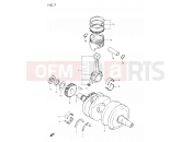 7 - CRANKSHAFT - Suzuki GSX400E E (1984)