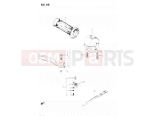 49 - RIGHT HANDLE SWITCH - Suzuki GSX400E E (1984)