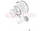 SUZUKI GSX750ES / GSX750EF / GSX750E E (1984) 9 - STARTER CLUTCH
