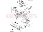 SUZUKI GSX750ES / GSX750EF / GSX750E E (1984) 38 - FOOTREST