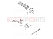 68 - RIGHT HANDLE SWITCH (MODEL X) - Suzuki GT250 X (1999)
