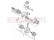 4 - CRANKSHAFT - Suzuki GT250E N (1992)