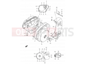 SUZUKI LS650P K2 (2002) Savage (E03,E28,E33) 4 - CRANKCASE COVER
