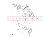SUZUKI LS650P K2 (2002) Savage (E03,E28,E33) 6 - CRANK BALANCER