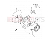 SUZUKI LS650P K2 (2002) Savage (E03,E28,E33) 7 - STARTER CLUTCH