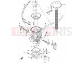 SUZUKI LS650P K2 (2002) Savage (E03,E28,E33) 10 - CARBURETOR