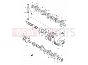 SUZUKI LS650P K2 (2002) Savage (E03,E28,E33) 15 - TRANSMISSION