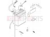 SUZUKI LS650P K2 (2002) Savage (E03,E28,E33) 19 - BATTERY