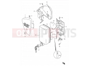 SUZUKI LS650P K2 (2002) Savage (E03,E28,E33) 33C - FRAME COVER (MODEL K2/K3)