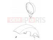 SUZUKI LS650P K2 (2002) Savage (E03,E28,E33) 34 - FRONT FENDER